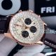 Swiss Breitling Navitimer 1 B01 Rose Gold Watch White Dial (3)_th.jpg